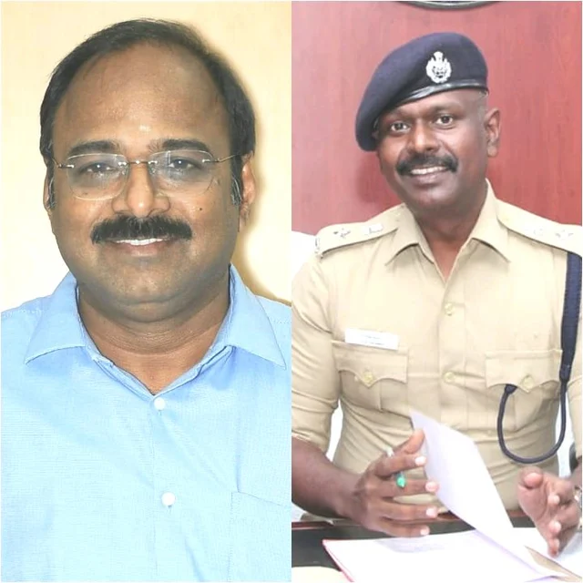 திருப்பத்தூர் மாவட்டத்தின் கலெக்டர் சிவன் அருள், எஸ்.பி விஜயகுமார்