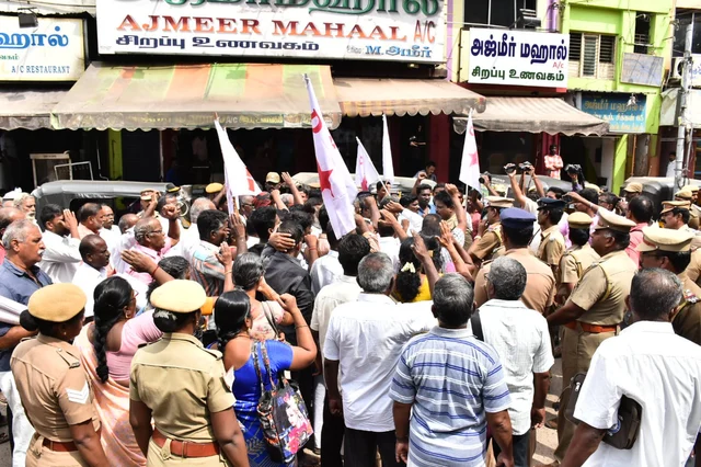 மேலவளவுப் போராட்டம்