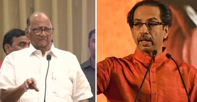 சரத் பவர் - உத்தவ் தாக்கரே