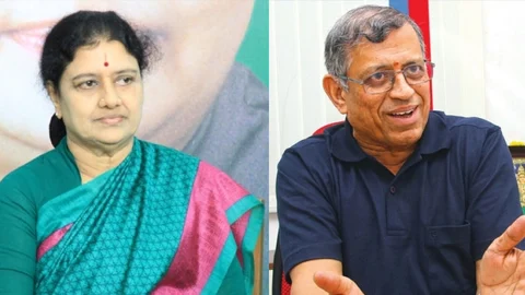 சசிகலா, குருமூர்த்தி