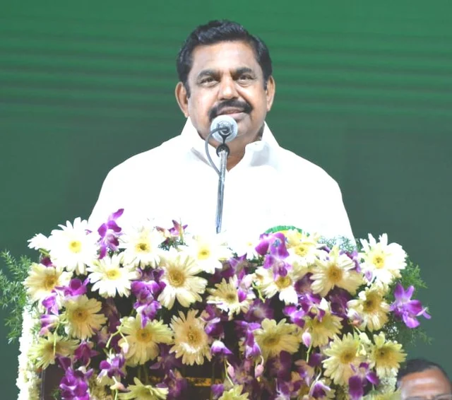முதலமைச்சர் எடப்பாடி பழனிசாமி