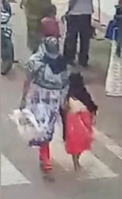 சிறுமி தீப்திஸ்ரீ இஷானியை கூப்பிட்டுச் செல்லும் சாந்தகுமாரி