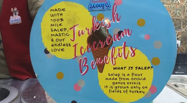 Turkish ice cream