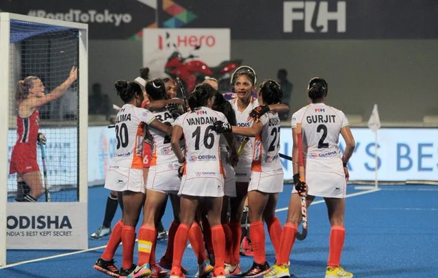 Indian women hockey team