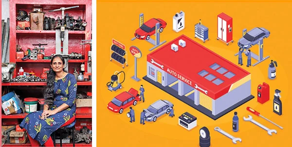 அன்று சில லட்சங்களில் முதலீடு... இன்று டர்ன் ஓவர் ரூ.7 கோடி! - சத்யபிரியாவின் `கன'ரக பயணம்!