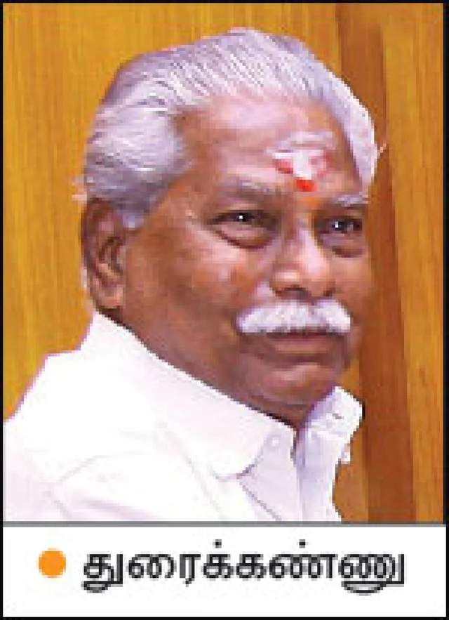 தமிழக வேளாண்மைத்துறை அமைச்சர் துரைக்கண்ணு