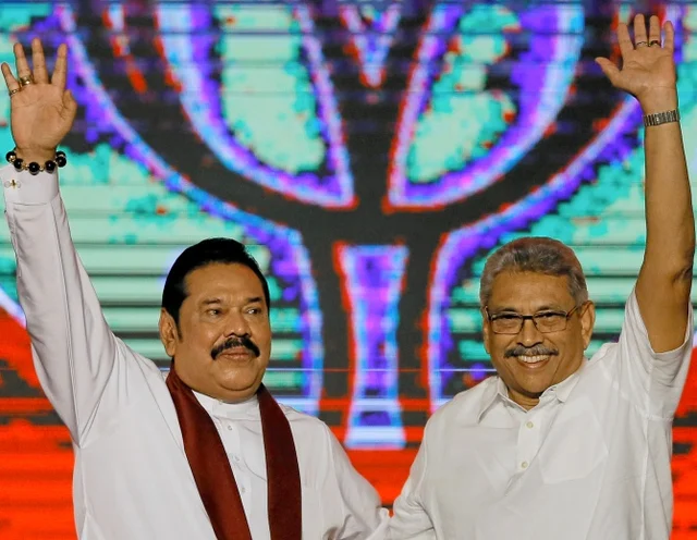 மகிந்த ராஜபக்சே, கோத்தபய ராஜபக்சே