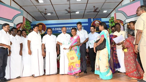 நலத்திட்ட விழாவில் அமைச்சர்