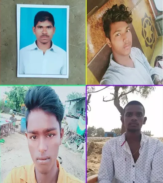 முகமது பாஷா என்ற ஆரீப், கேசவலு, சிவா, நவீன்