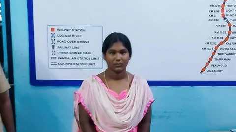 திருட்டு வழக்கில் சிக்கிய இளம்பெண் தேவி