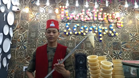 Turkish ice cream