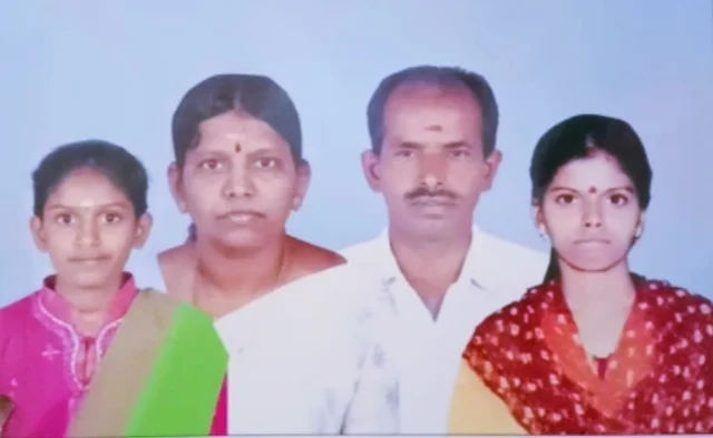 சங்கீதாவின் குடும்பத்தார்