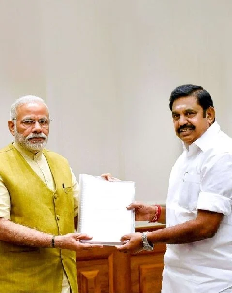மோடியுடன் எடப்பாடி