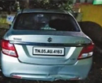 நீராவி முருகனிடம் இருந்து பறிமுதல் செய்யப்பட்ட கார்