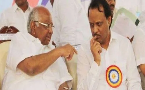 சரத் பவார் மற்றும் அஜித் பவார்