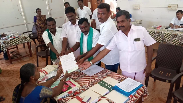 வேட்புமனுத்தாக்கல்