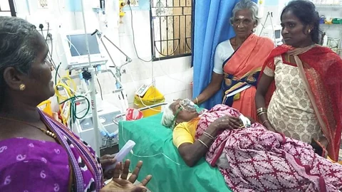 மருத்துவமனையில் சிகிச்சை