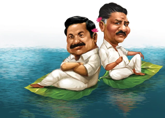 எடப்பாடியும் பன்னீரும்