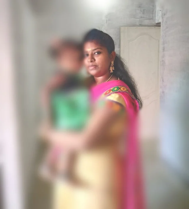 குழந்தை அஸ்வதியுடன் ரம்யா