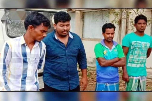 பிடிப்பட்ட இளைஞர்கள்