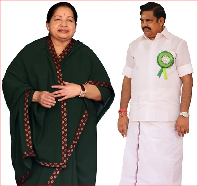 ஜெயலலிதா, பழனிசாமி