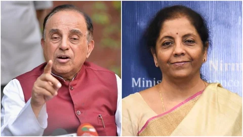 சுப்பிரமணியன் சுவாமி - நிர்மலா சீதாராமன்