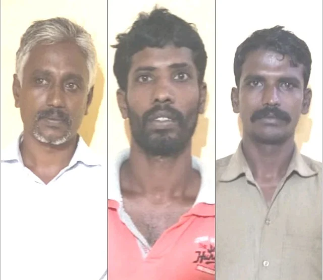 கைதுசெய்யப்பட்ட செம்மரக் கடத்தல் கும்பல்