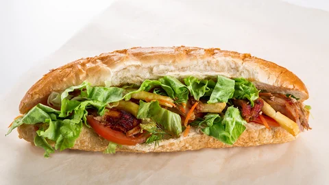 Vegetable Hot Dog