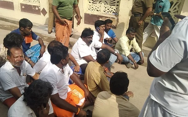 நெல்லை கண்ணன் வீடு முற்றுகை