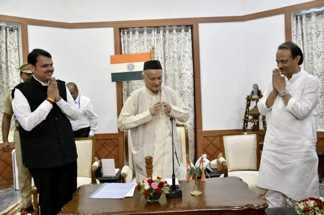 பா.ஜ.க பதவியேற்பு