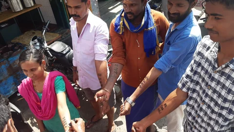 மெகந்திப் போராட்டம்