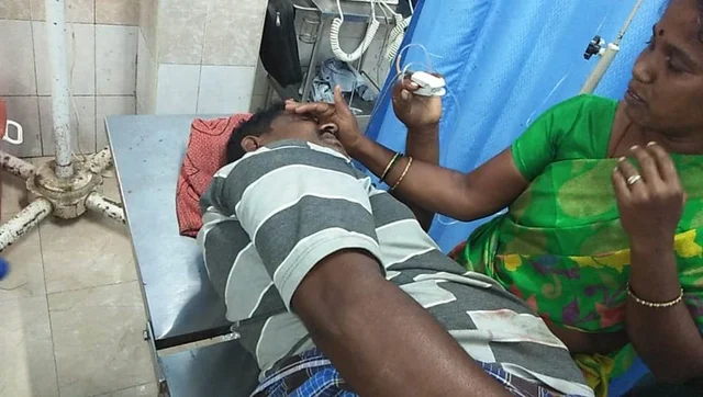 வெடிகுண்டு காயத்துக்கு சிகிச்சை