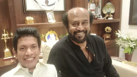 ரஜினியுடன் பிரணவ்