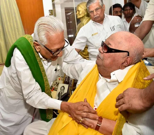 க.அன்பழகன் - கருணாநிதி