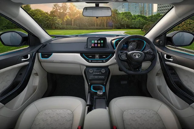 Nexon EV Cabin