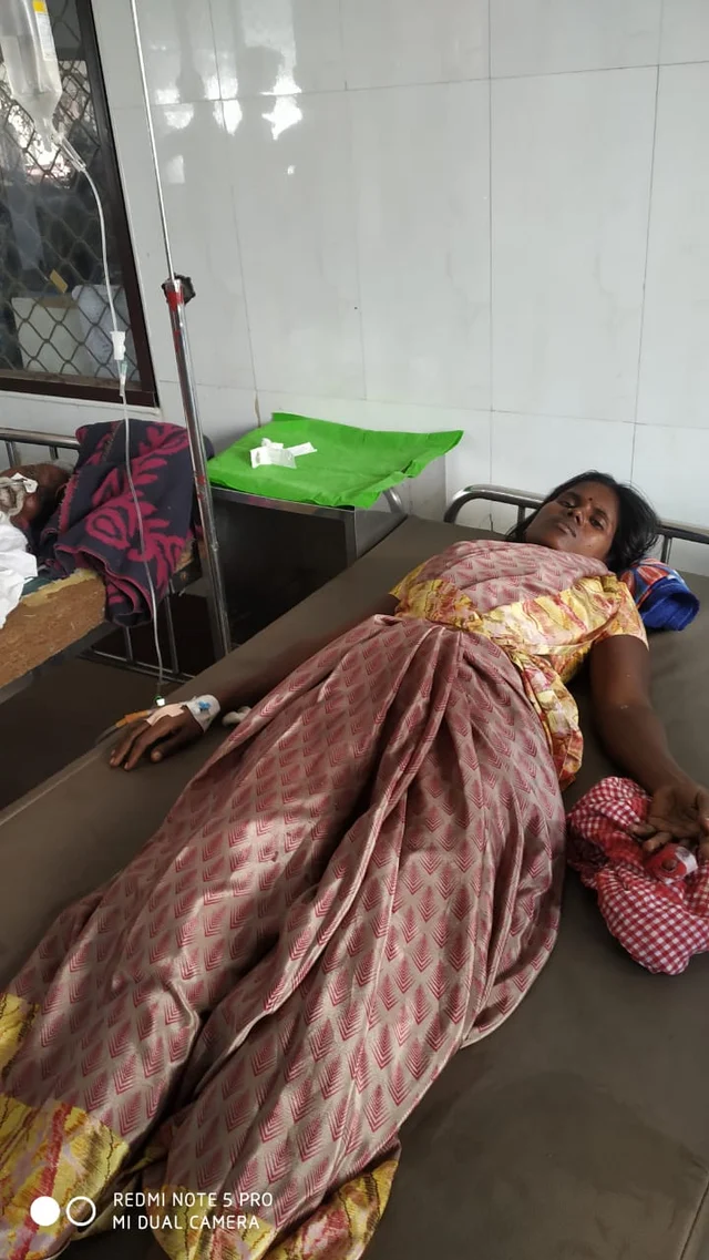 மருத்துவனையில் தனலெட்சுமி இருந்தபோது...