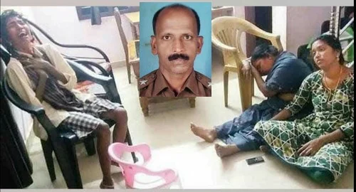 கலங்கி நிற்கும் எஸ்.ஐ வில்சன் குடும்பம்