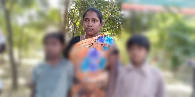குழந்தைகளுடன் லட்சுமி
