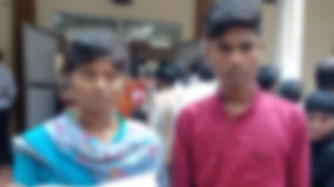 காதல் திருமணம் செய்த ஜோடி