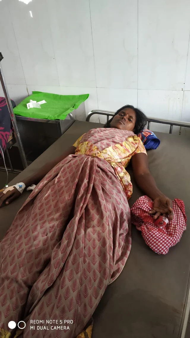 மருத்துவனையில் தனலெட்சுமி இருந்தபோது..
