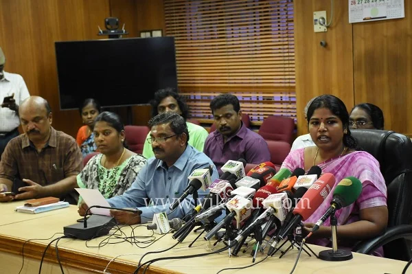ஆட்சியரின் செய்தியாளர் சந்திப்புக் கூட்டம்