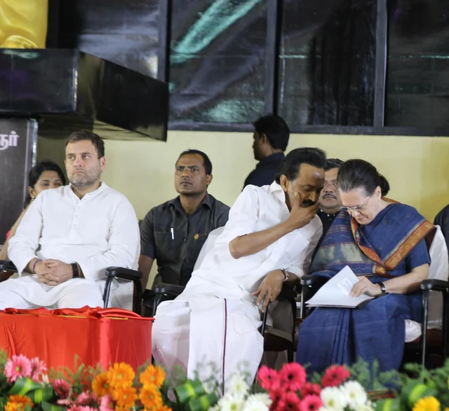 சோனியா காந்தியுடன் மு.க.ஸ்டாலின்