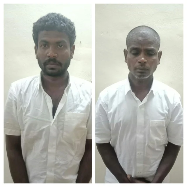 கைது செய்யப்பட்டவர்கள்