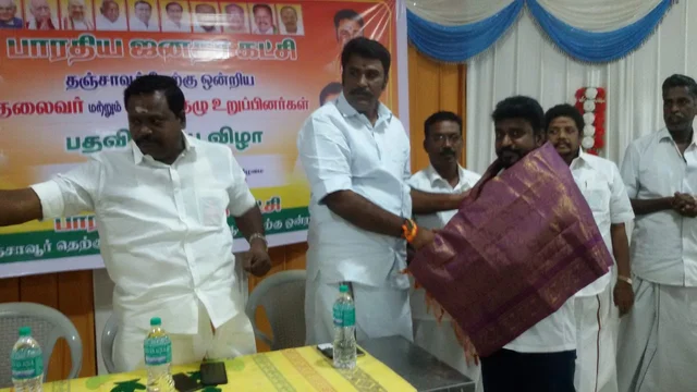 `இது வெறும் டிரெய்லர்தான்!’ - தஞ்சை விழாவில் பா.ஜ.க-வில் இணைந்த ஜீவஜோதி