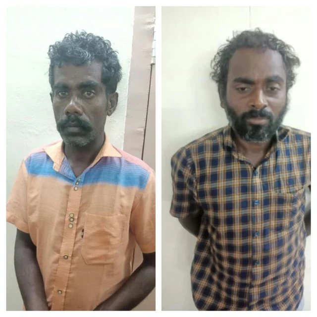 கைது செய்யப்பட்டவர்கள்