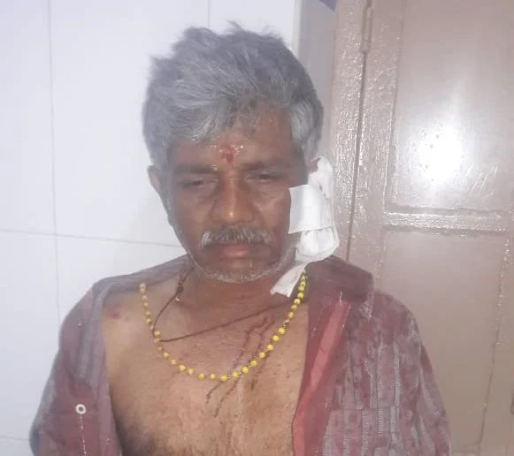 கைது செய்யப்பட்டுள்ள முருகன்