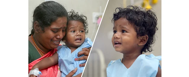 தவழும் வயதில் 'தலசீமியா' நோய்! #SaveDeepak