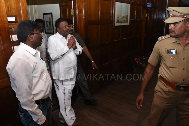 வனத்துறை அமைச்சர் சீனிவாசன்