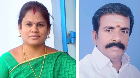 எம்.எல்.ஏ பரமேஸ்வரி, ஒன்றியச் செயலாளர் ஜெயக்குமார்