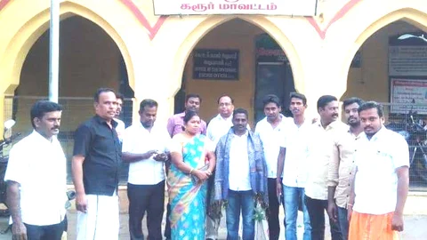 ஜாமீனில் வெளியில் வந்த சண்முகம்